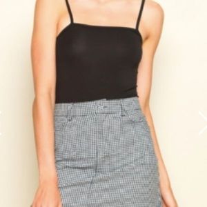 ✮ Brandy Melville Juliette Checked Skirt ✮